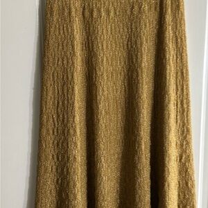 Gold Women's Skirt